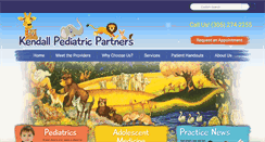 Desktop Screenshot of kendallpediatrics.com